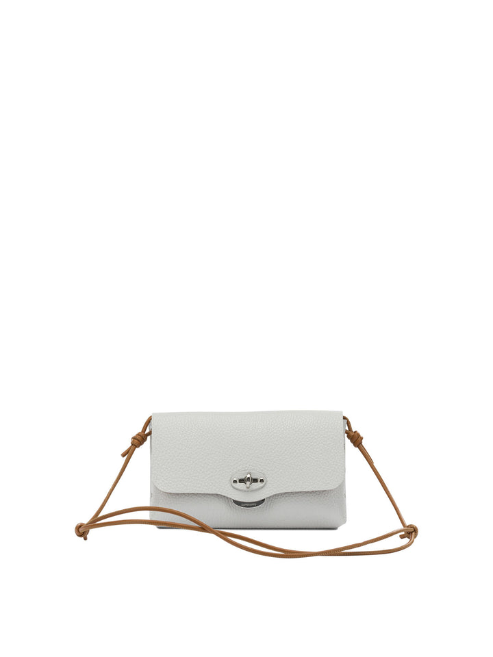 Zanellato Letter® Crossbody Bags - Grey | 95776978906f0dc8ecaf1fc2409568afc1dd68fa