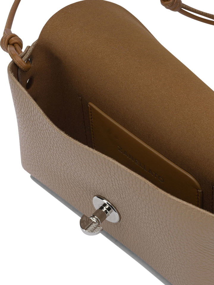 Zanellato Letter® Crossbody Bags - Beige | adce935aa7854ceccc16a204e554bc753ebf5ef5