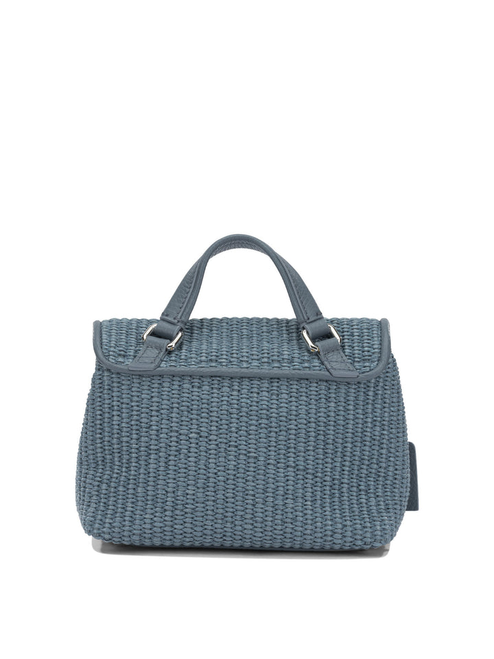 Zanellato Postina® Vimini Baby Handbags - Light blue | ef91aff3754126326a521594cf1236b86aa35170