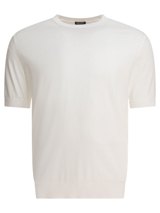 Crew-Neck T-Shirt T-Shirts White