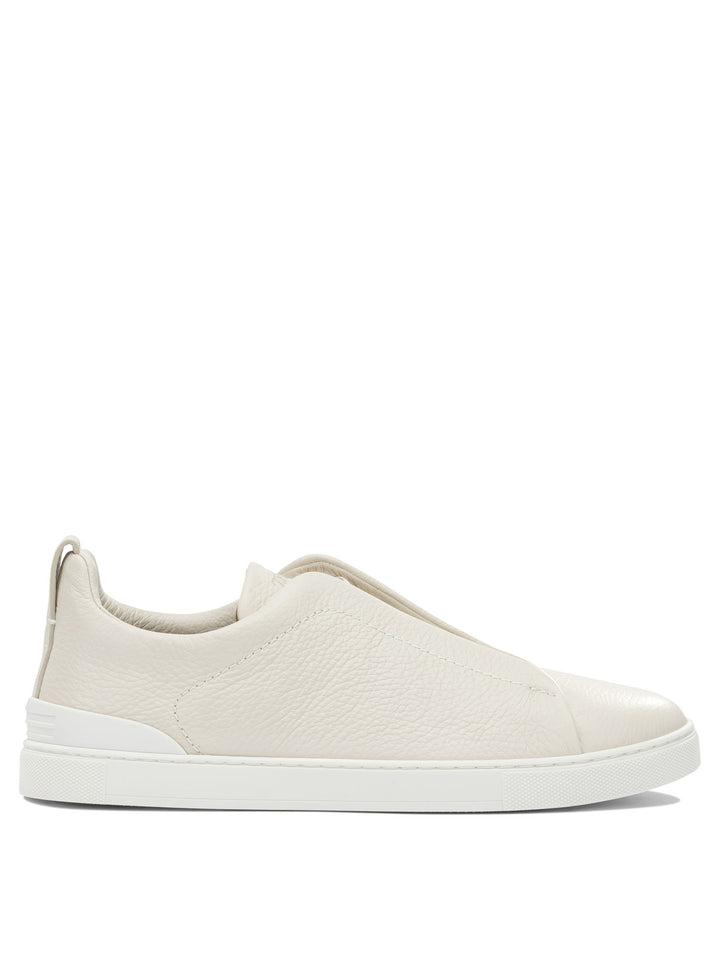Zegna Triple Stitch™ Sneakers & Slip-On - White | 2342093e6236f0652e2299995b3f42e1f92c011c