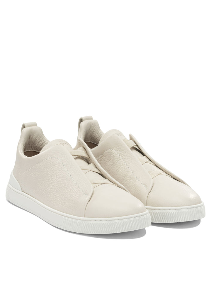 Zegna Triple Stitch™ Sneakers & Slip-On - White | 952d355e3154bdd1a79161a4a0c9a6eded07274a