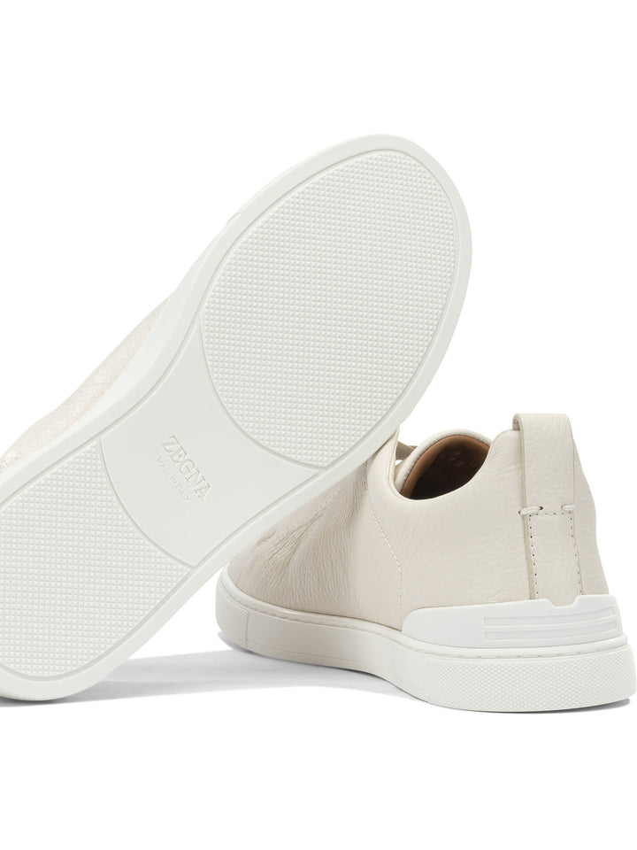 Zegna Triple Stitch™ Sneakers & Slip-On - White | 3a86f21faf63eeed92ac9c87806b5d0428630731