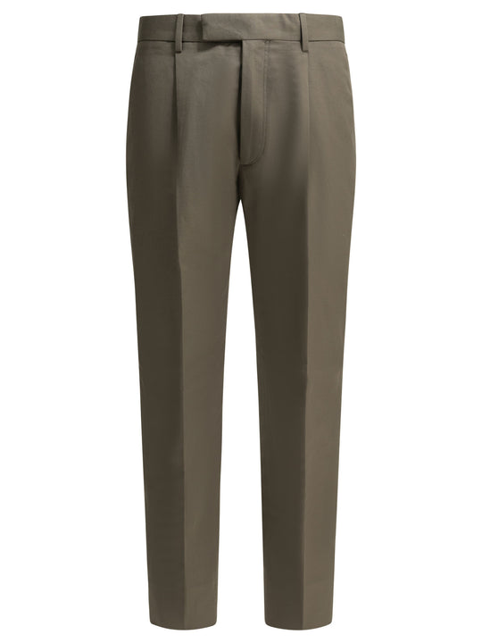 Tailored Pants Trousers Brown
