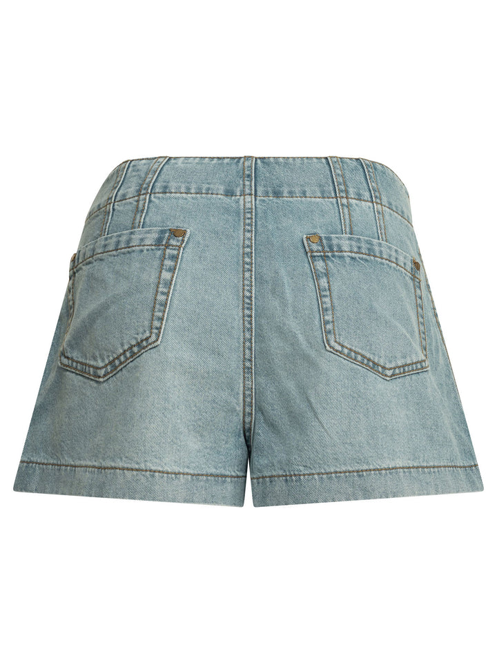 Zimmermann Wanderlust Shorts - Light blue | f98ac3260c6b5edf0584bd0be74ed6d82ceb3d52