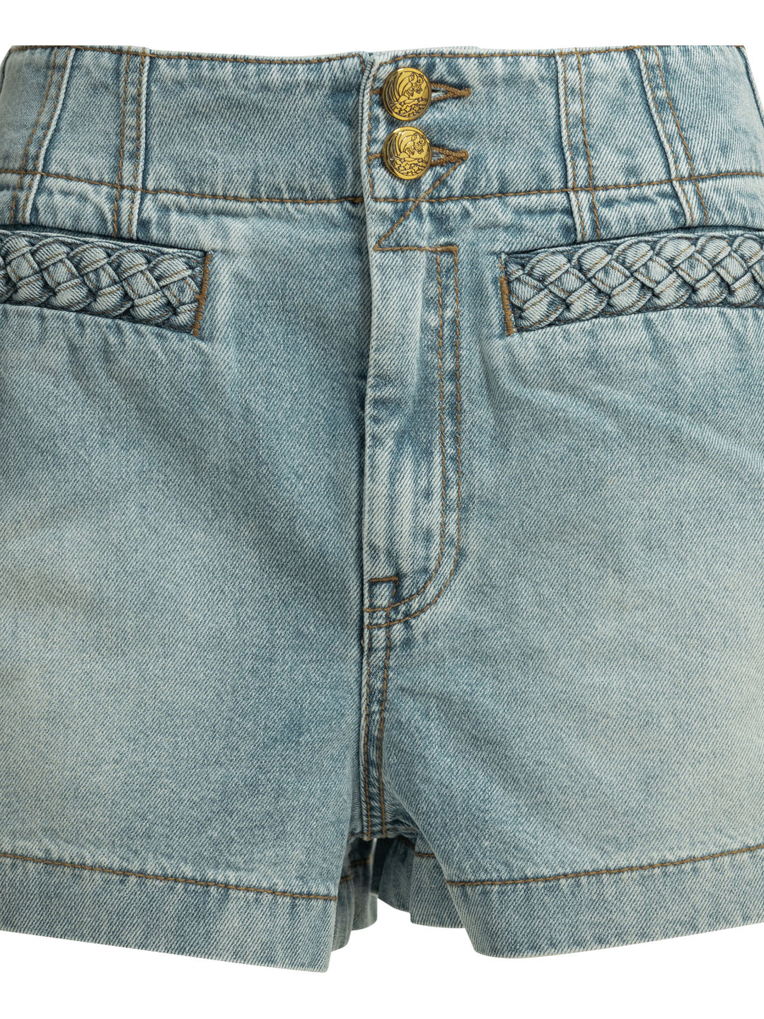 Zimmermann Wanderlust Shorts - Light blue | 5993e5230f12ff9e41b83d4a957397c0299ff0f6