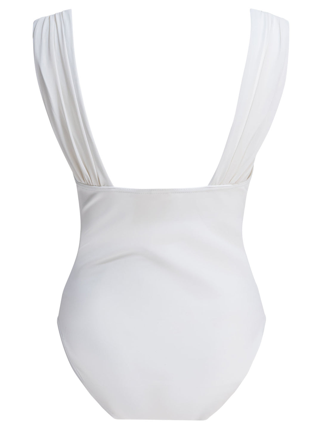 Zimmermann Draped One-Piece Swimsuit Swimwear - White | e848c237a39de3d35a156478da295418063da565