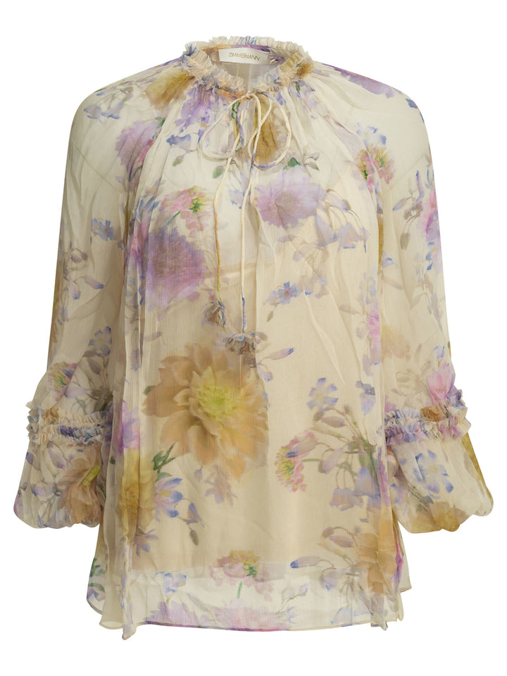Zimmermann Luna Shirts - White | cdbdfc3738e12567099b3efaed654e16d8e936c6