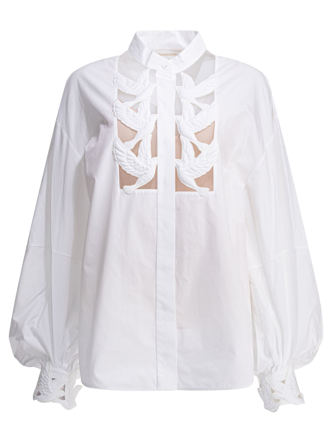 Zimmermann Luna Shirts - White | bba7e1590b3b43256e34f9935757c71cd2c79597