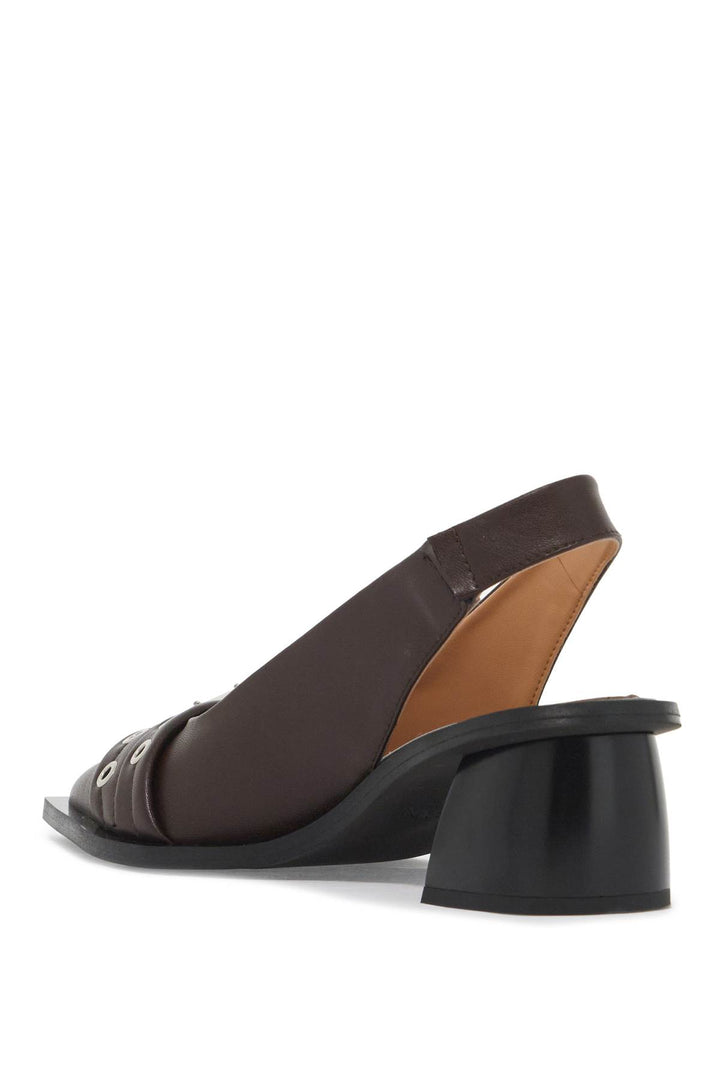 Decolleté Slingback Feminine Buckle