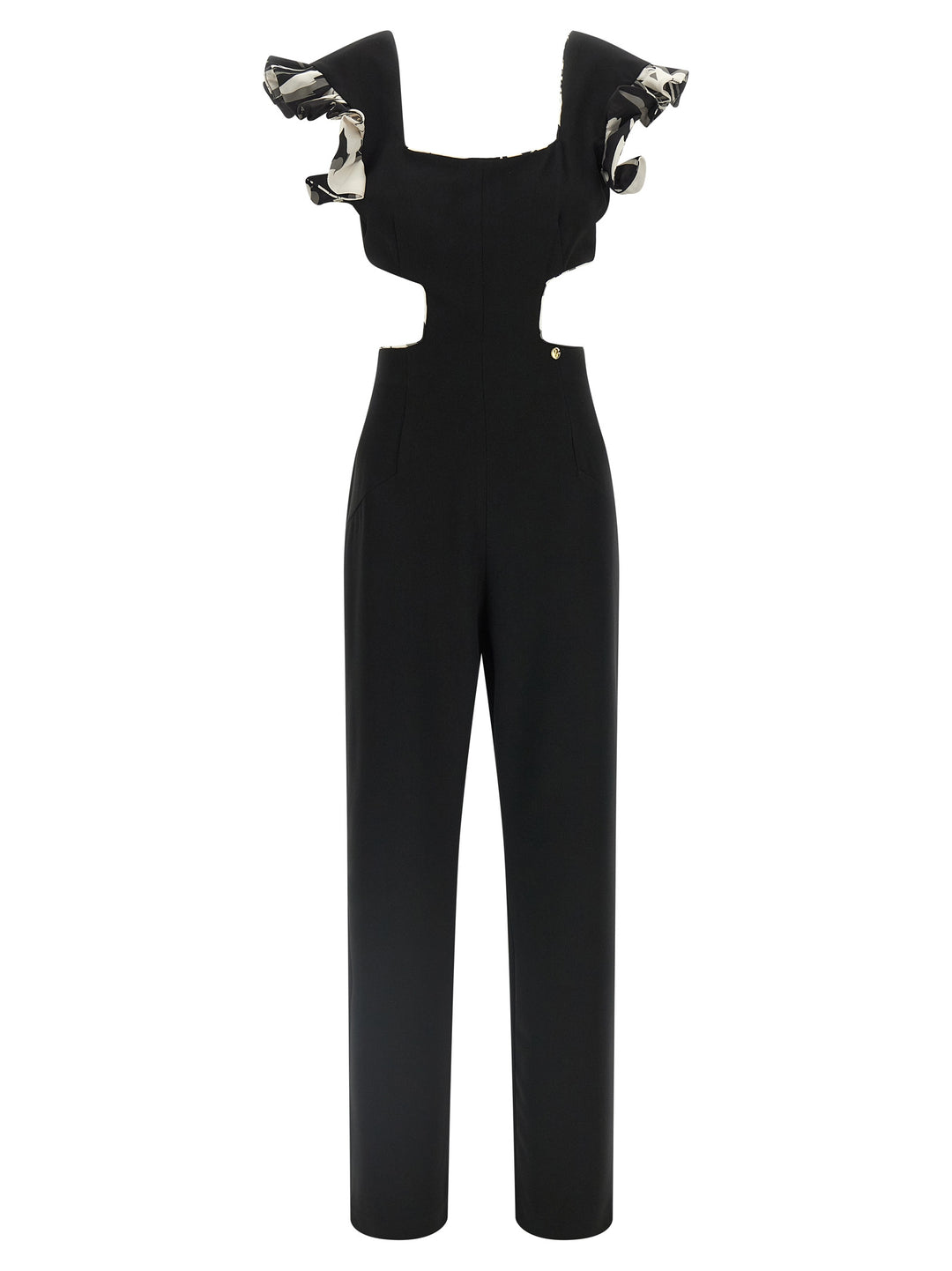 Catalina Cut-Out Jumpsuit Jewelry - Black | 107e881787d2e2f348140454d6eda9ad48053023