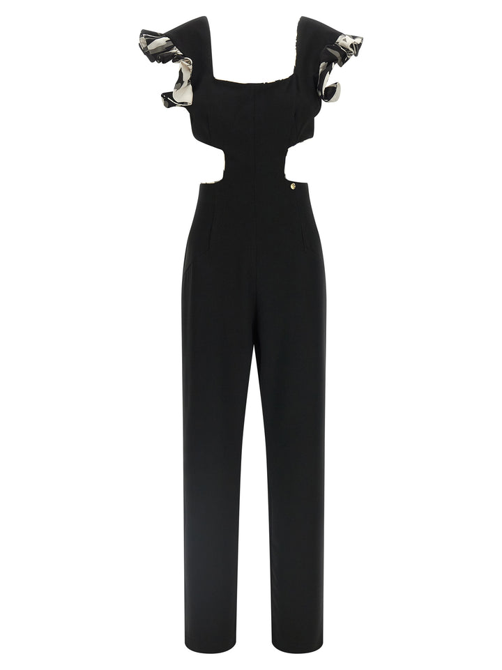 Catalina Cut-Out Jumpsuit Jewelry - Black | 107e881787d2e2f348140454d6eda9ad48053023