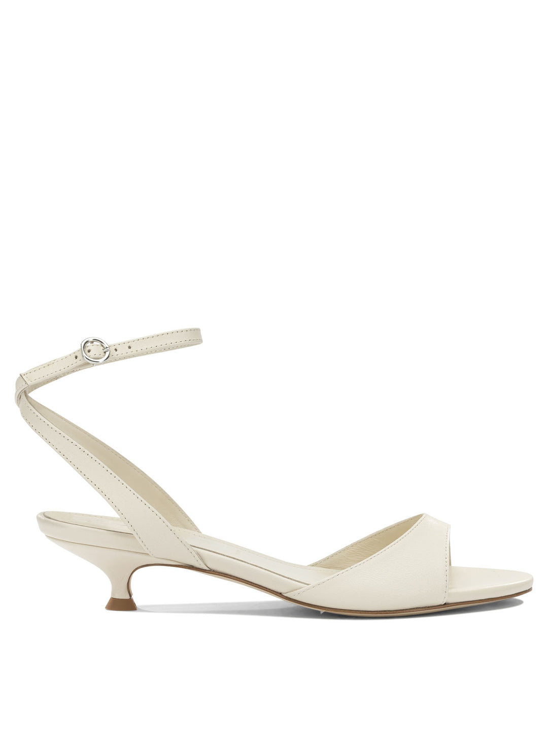 Aeyde Zelia 35mm Sandals - White | 6056baa62e9c0aeb440e44c3fb62595d43419666