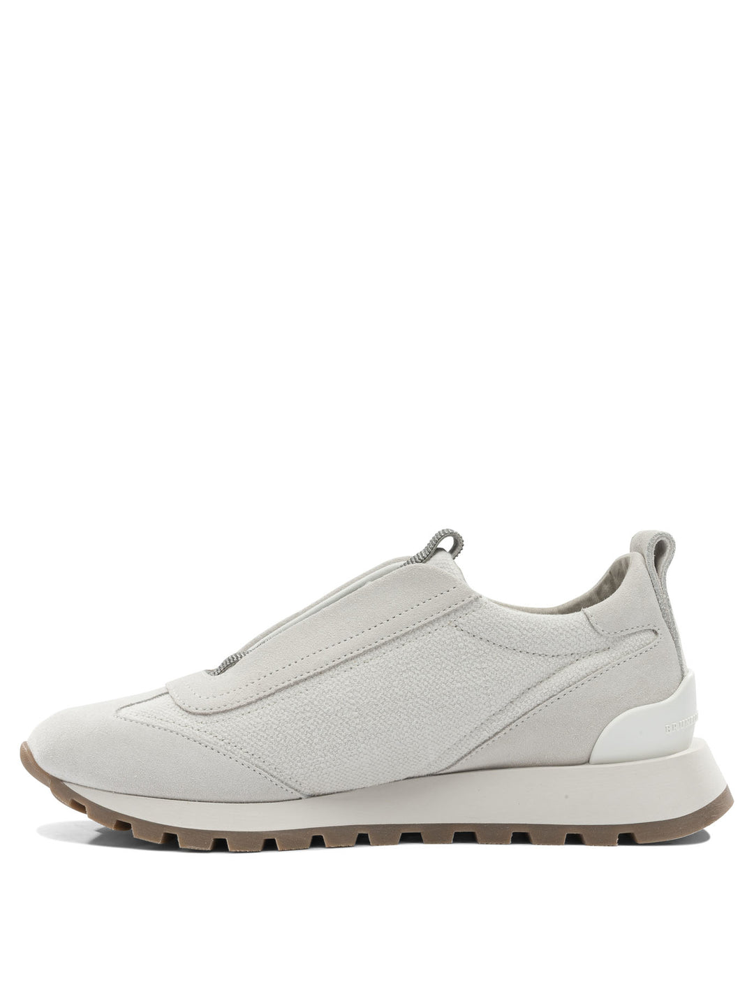 Brunello Cucinelli Precious Detail Sneakers & Slip-On - Grey | 931787f9f90a40587225a5b49e722ba8e003d35d