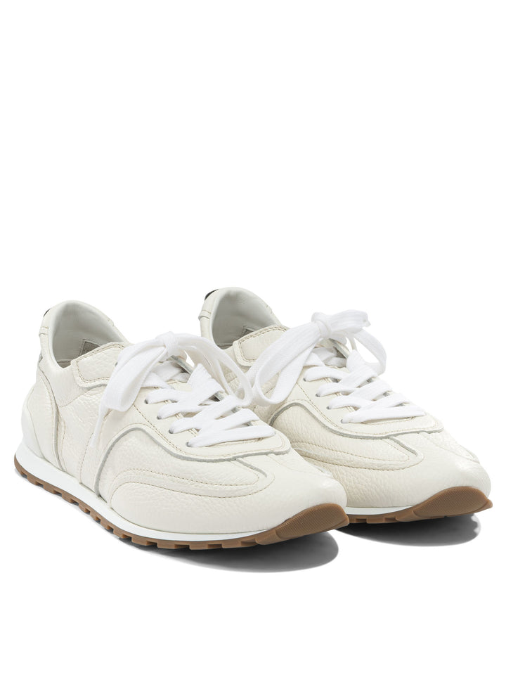 Brunello Cucinelli Shiny Loops Sneakers & Slip-On - White | 2d59ed60250fe2e87889adb90b3498dcecc7769c