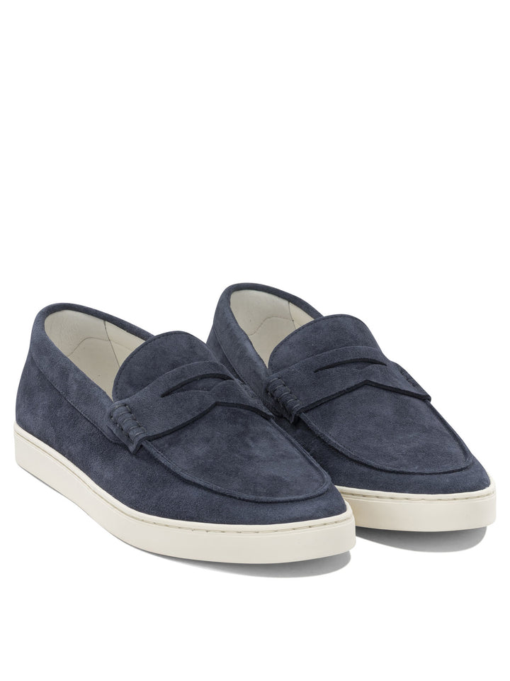 Brunello Cucinelli Suede Loafers Loafers & Slippers - Blue | a571780d99297af5b7c1780275aebfb8c9f9f47d