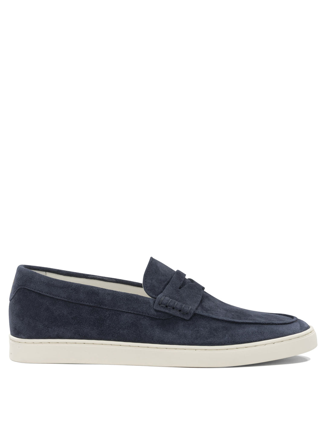 Brunello Cucinelli Suede Loafers Loafers & Slippers - Blue | fdc0159e7fbcde78c2a02937410f6b5a37e1b887