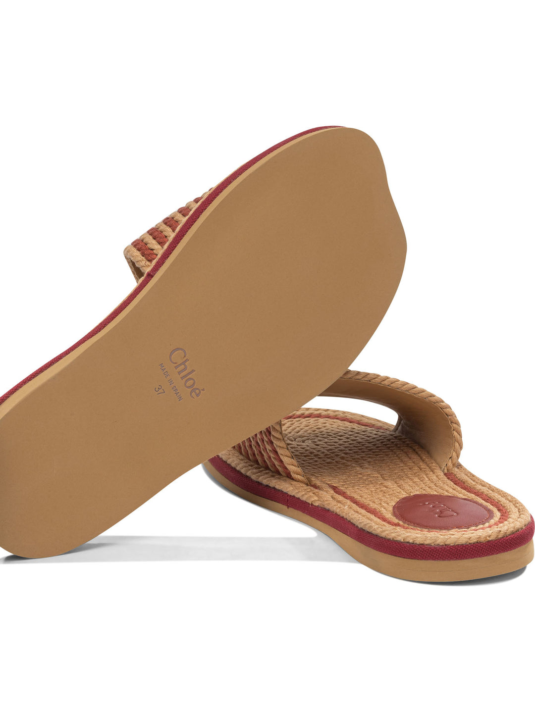 Chloé Sand Sandals - Red | b8c4f305991fcf842e620db5fd6199fa7343914a