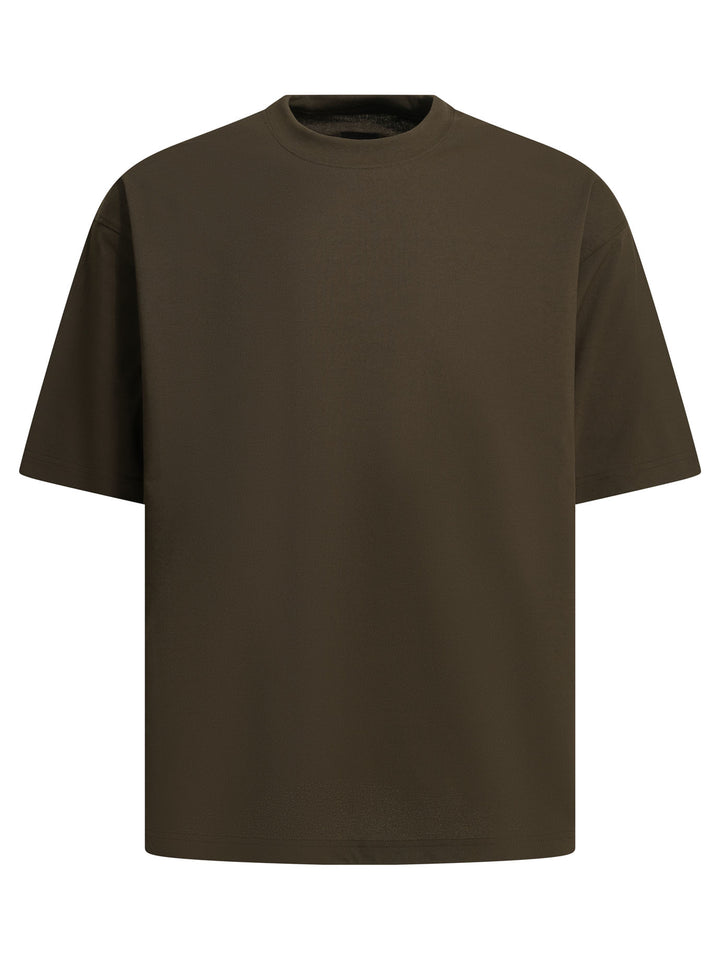 Daiwa Pier 39 Tech Side Pocket T-shirts - Brown | e7e1c953f6da33c593097875f19cb2b16e8bd27e