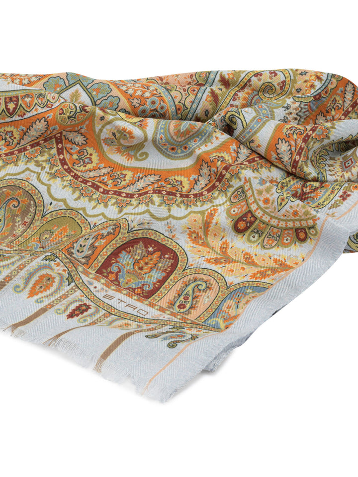 Etro Cashmere And Silk Scarf Sciarpe & Foulard - Pink | b58242ae57312a713b23bd89d3e641b7f444d3f8