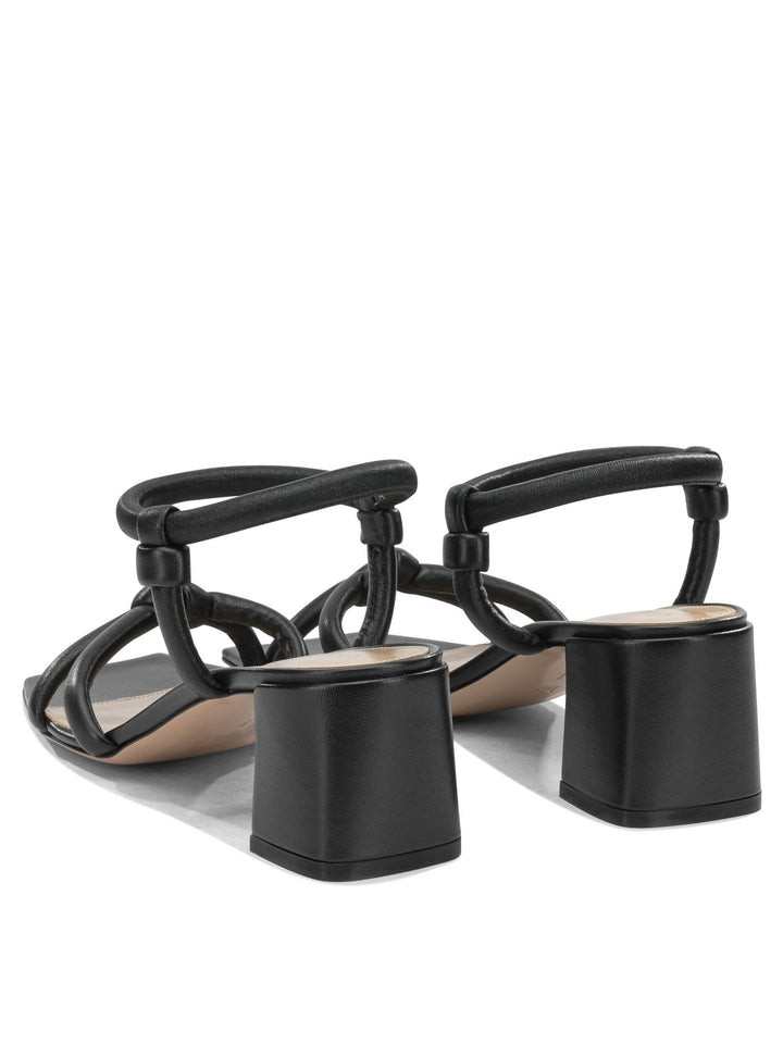 Gianvito Rossi Juno 55 Mm Sandals - Black | bdbe0b7af2c22f328341c9e5c4f91928cf7f9e2a