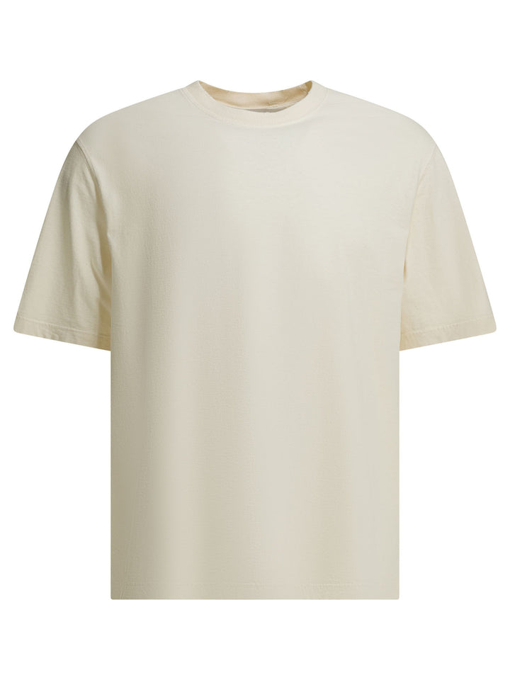 Golden Goose Jersey T-Shirt With Reverse Logo T-shirts - White | 1090222680659ebf61f2f2c43be5fa65a06e35fc