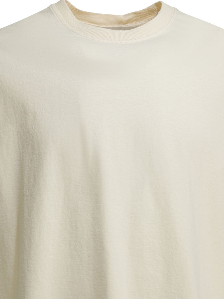 Golden Goose Jersey T-Shirt With Reverse Logo T-shirts - White | e758b3b959ef62e0ac4937a672d070c022ea08cc