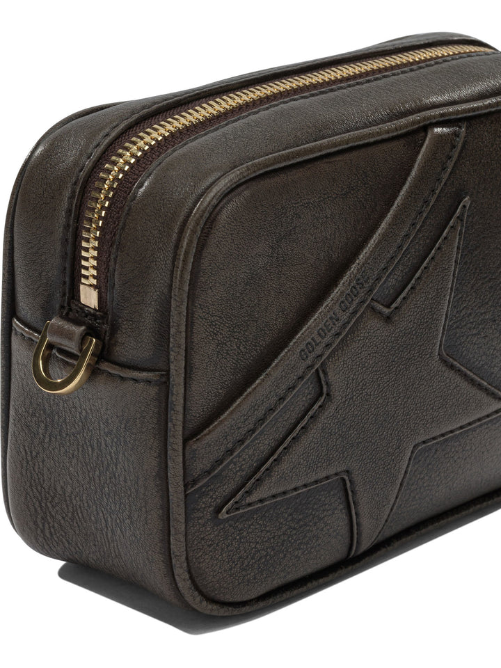 Golden Goose Star Bag Crossbody Bags - Brown | 3fcc447b24183a0f89fec452cbaca32ccf2b0af9