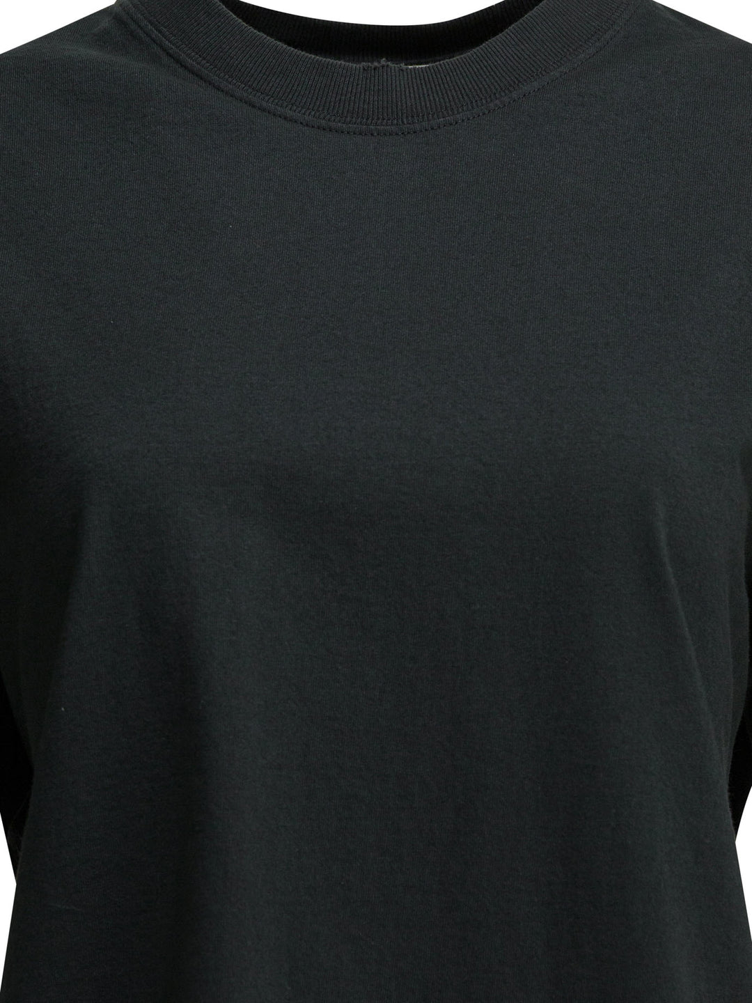 Golden Goose Crew Neck T-Shirt With Reverse Logo T-shirts - Black | b5ce35d5b1cb2b146c40763c3d7e2474877f33d1