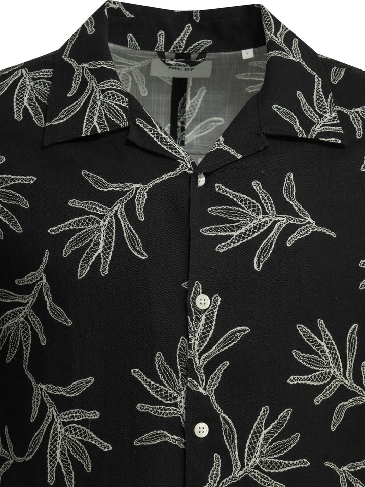 Nn.07 Ole Shirts - Black | d0c95224482f956b831ccc834fb4cd467fab2638