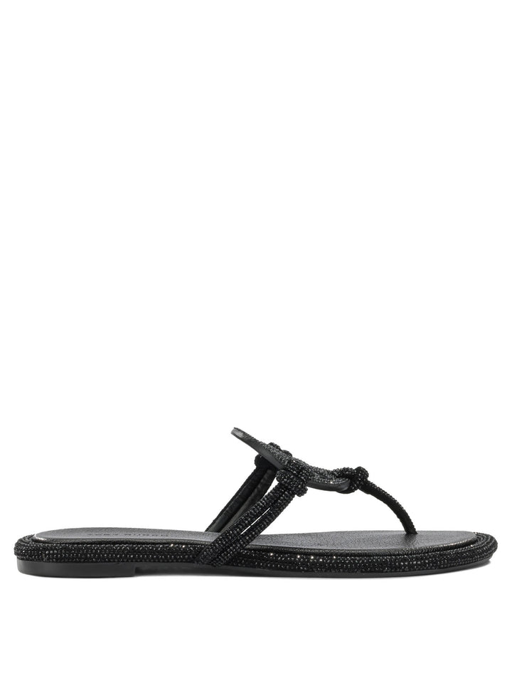 Tory Burch Miller Sandals - Black | 44ee2490d42b244a20b0be009e5d9e9ad39ef3b8