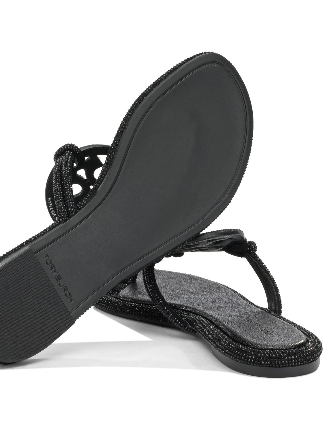 Tory Burch Miller Sandals - Black | 7f00dfac18b6714ac4516b2be582f700779b7219