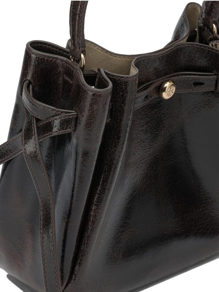 Tory Burch Romy Bolsos de Mano Marrón