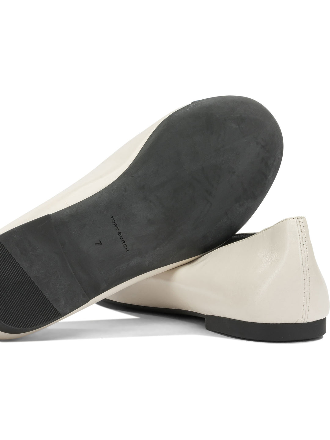 Tory Burch Charlie Ballerinas - White | 4da3f5a0b9f294b3baa438664729ecd284f211bf