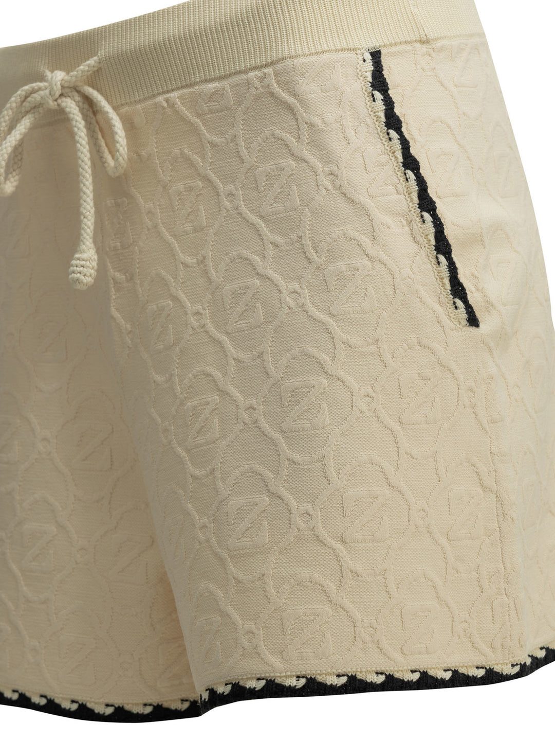 Zimmermann Fairlight Jacquard Shorts - White | 19226e6375e26eb75d16f81fc9256fd0c8a64497