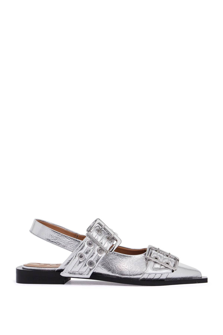 Ballerine Slingback Feminine Buckle