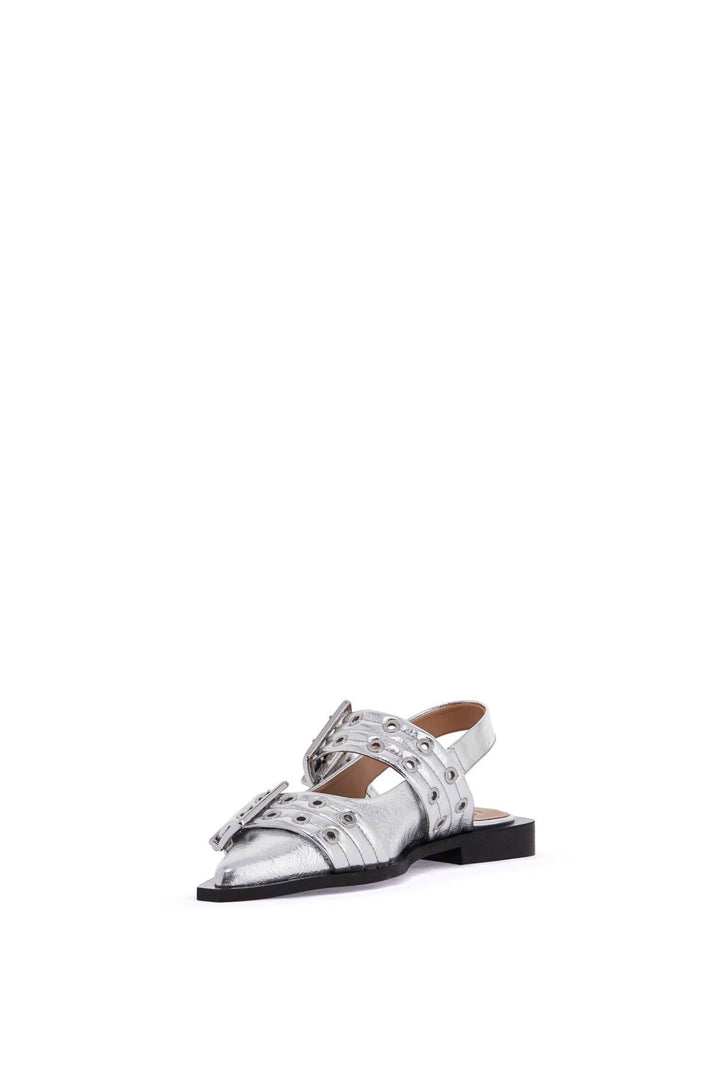 Ballerine Slingback Feminine Buckle