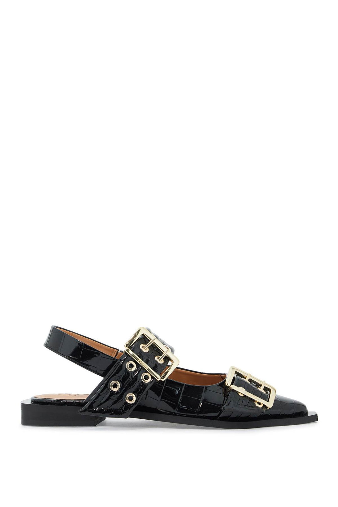 Ballerine Slingback Feminine Buckle