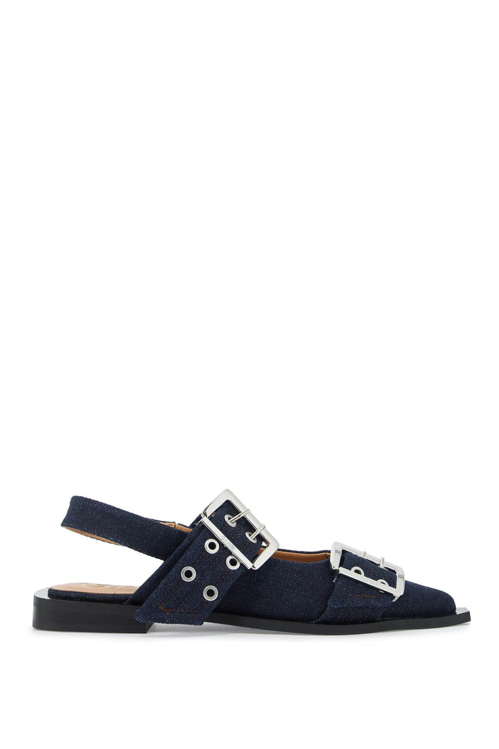 Ballerine Slingback Feminine Buckle