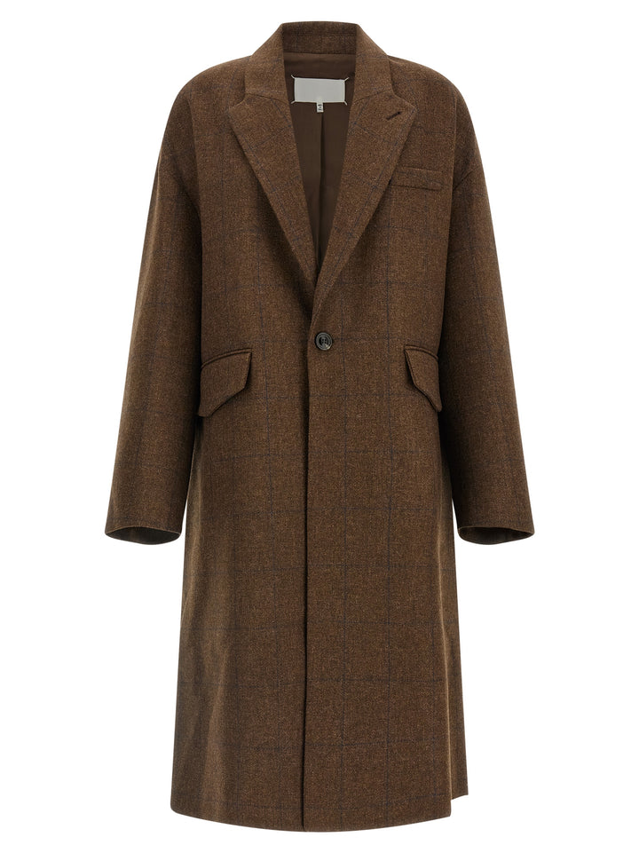 Maison Margiela Cocooning Coats and Trench Coats - Brown | e9d808e119a2e7a27d64365fed1c36cda8ba7d23