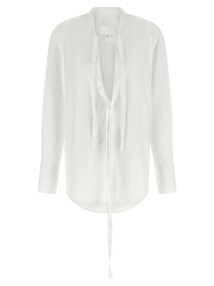 Maison Margiela Poplin Shirt Shirt and Blouse - White | ecd93307451bb9d563303cbd3f06374f7a8d9eae