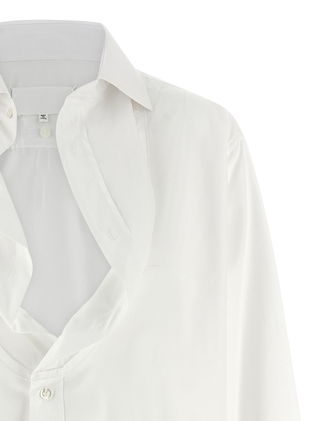 Maison Margiela Poplin Shirt Shirt and Blouse - White | 56d04460a896bc4e205ce19a33406da4fe7aec00