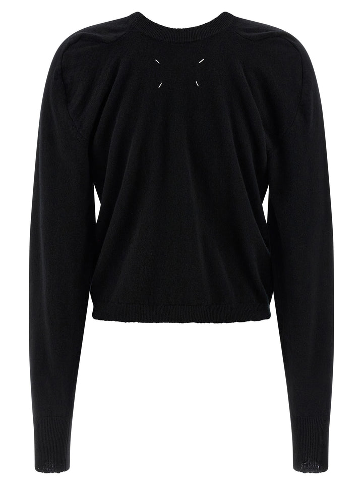 Maison Margiela Four Stitches Sweaters and Cardigans - Black | 44f0dc296cfc704594ea9baeb97990ed4782fa87