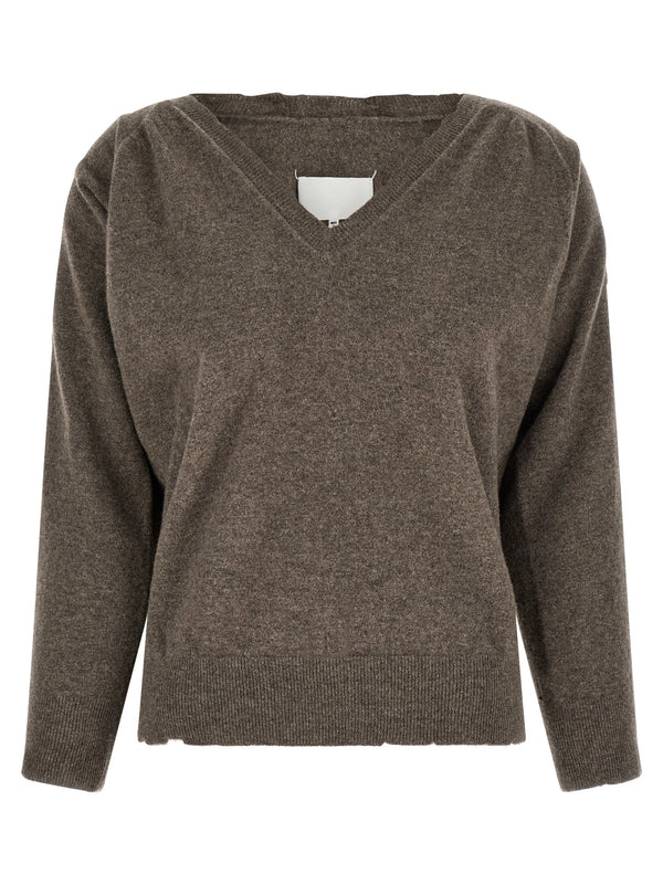 Lived-In Jersey Sweaters And Cardigans Brown