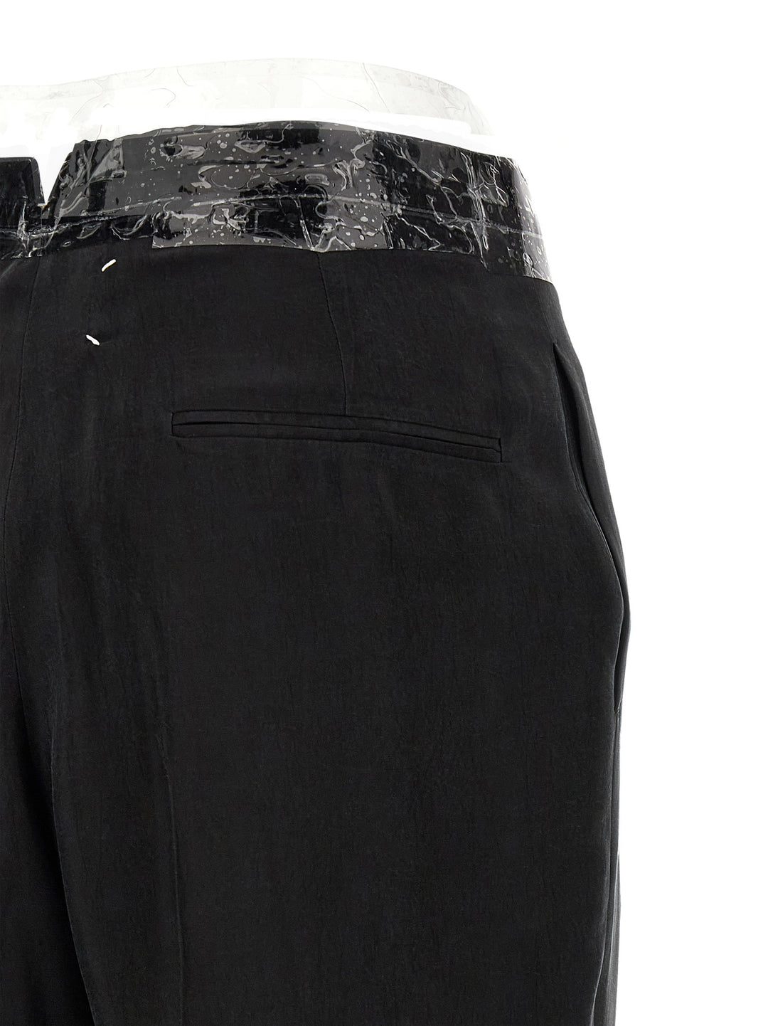 Maison Margiela Taped Pants - Black | 31367140acce00688c7ef11079d64bb1d98fbe9d