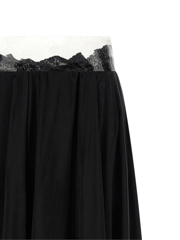 Maison Margiela Taped Skirts - Black | bdc8e9ebee37af51db81758e10842398bca66a82