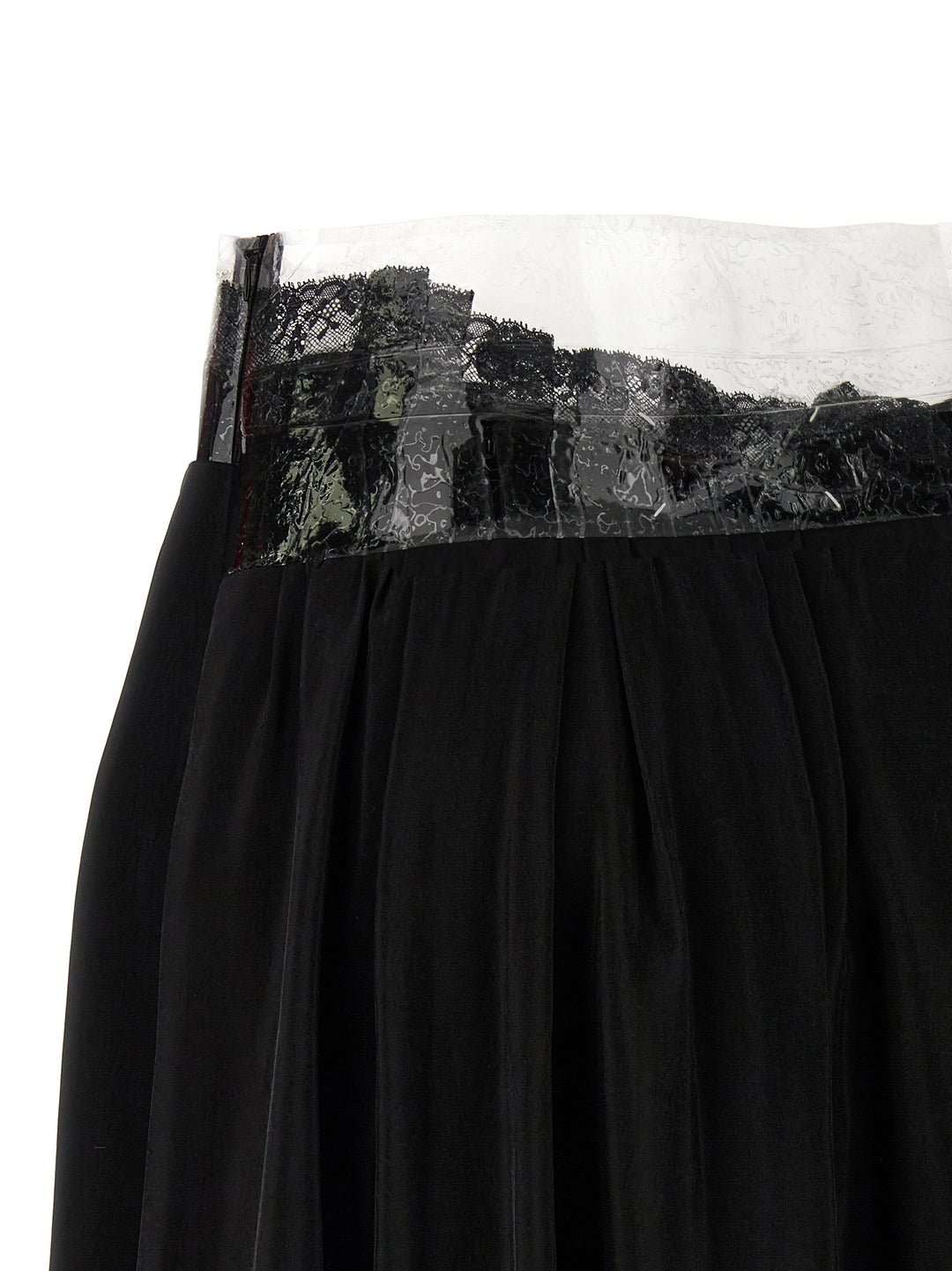 Maison Margiela Taped Skirts - Black | 9bad658b3820705bf0a2f9138b7fdd6c14f0a483