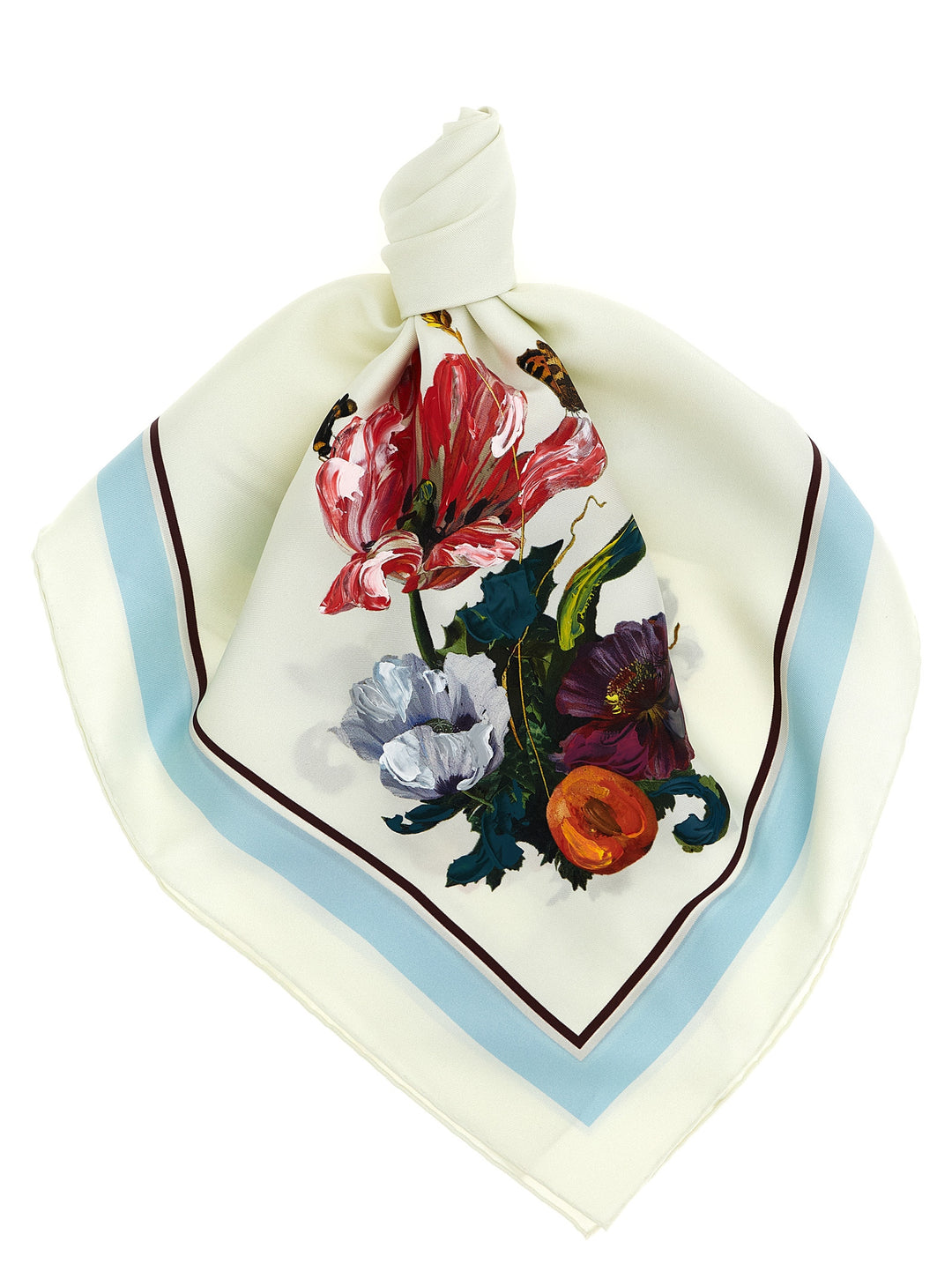 Maison Margiela Four Stitches Scarves and Foulards - White | 52eb637bd983d5500b2a51bc359f7b800b795598