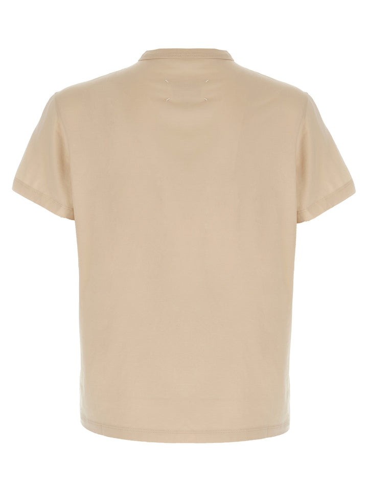 Maison Margiela Maison Margiela Paris T-shirt - Beige | 331d76a7bb5974ad8ec63a126c95d6d518e97431