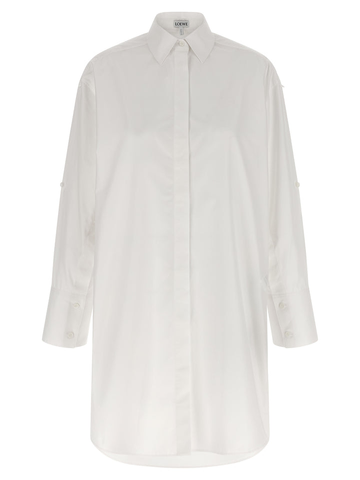 Loewe Chemisier Dress Dresses - White | c7e35222951813c941e8d900b9f61856eec3f39c